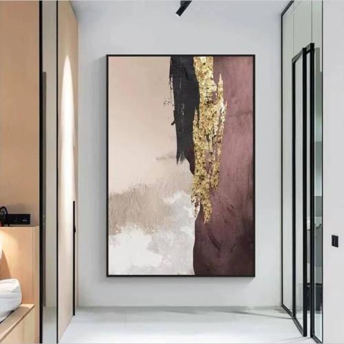 لوحة جدارية فن تجريدي معاصر