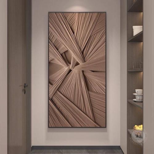 لوحة جدارية فن تجريدي هندسي