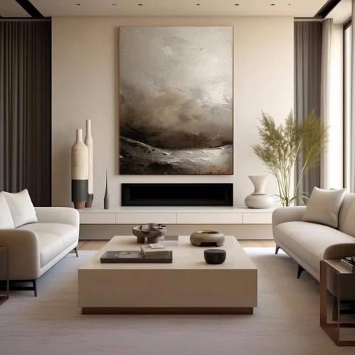 لوحة جدارية فن معاصر