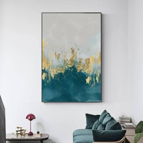 لوحة جدارية فن تجريدي معاصر