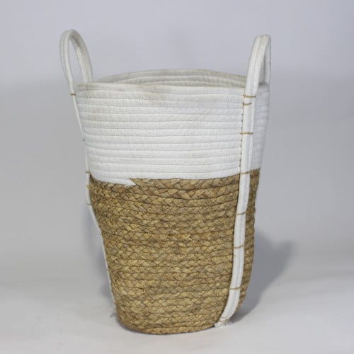 سلة قش حجم متوسط