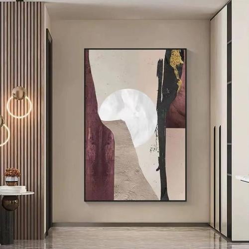 لوحة جدارية فن تجريدي معاصر