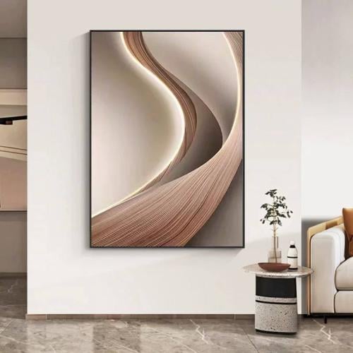 لوحة جدارية فن تجريدي معاصر