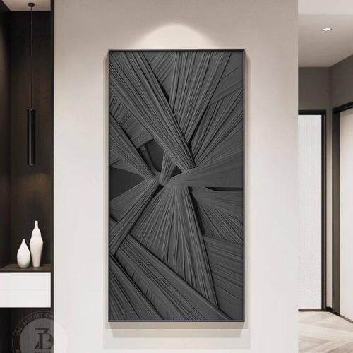 لوحة جدارية فن تجريدي هندسي