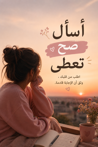 طريقة أسال صح تعطى