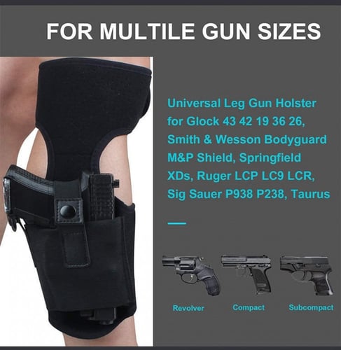 جراب مسدس للقدم مناسب لجميع انواع المسدسات