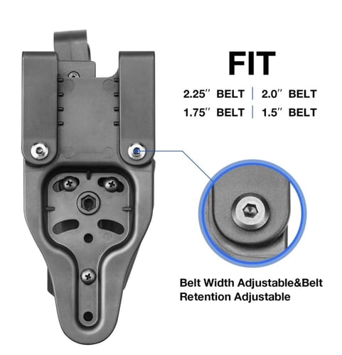 جراب جلوك احترافي بقفلين تامين Glock19/17