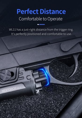 WL11 كشاف مسدس بقوة 650 لومن