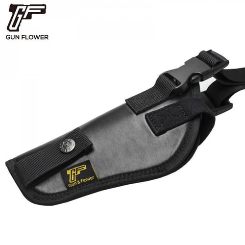 leather Shoulder holster, جراب كتف جلد و مخزنين ،...