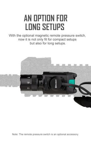 كشاف مع ليزر Olight Baldr Pro R اولايت