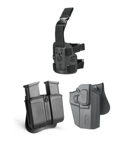 عرض قاعدة الفخذ الاحترافية + جراب UNI PRO+ جراب مخ...