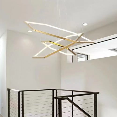 ثريا ليد تصميم سداسي ذهبى