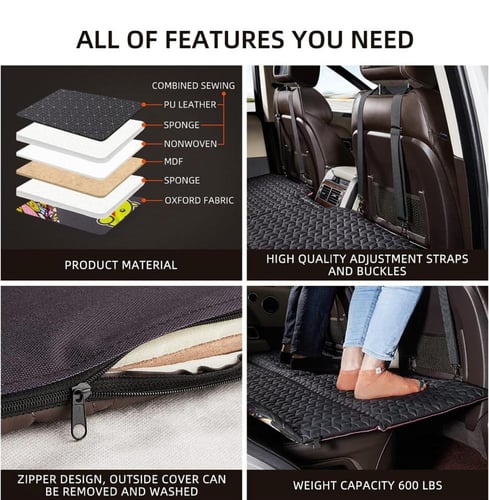 مرتبة سيارة غير قابلة للنفخ