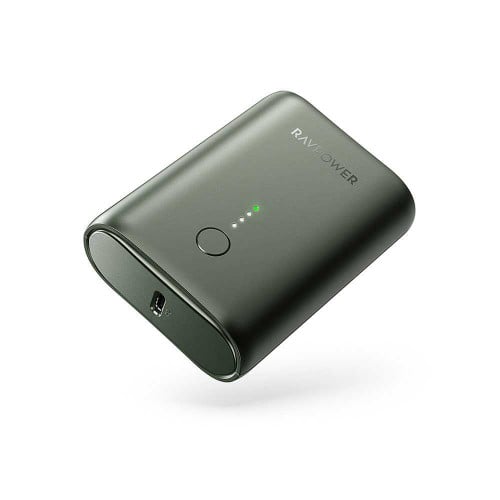 راف باور - بطارية متنقلة 10000 ملي امبير (زيتي)