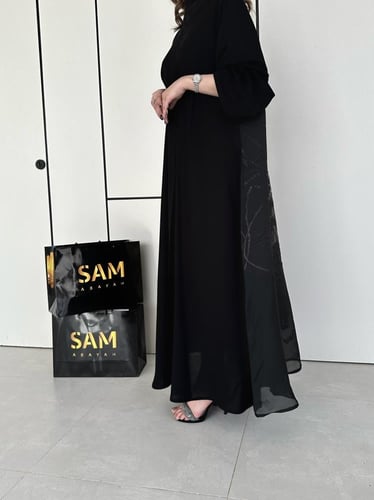 عبايه اورقانزا مبطن #204