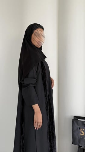 237# | عباية كتان ومخمل ⟡⟡