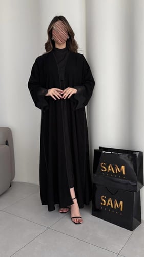 #242 — عباية كريب ملكي ⟡⟡