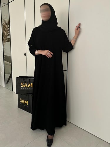 عباية عملية بجيوب أمامية #200