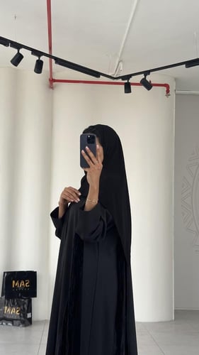 237# | عباية كتان ومخمل ⟡⟡