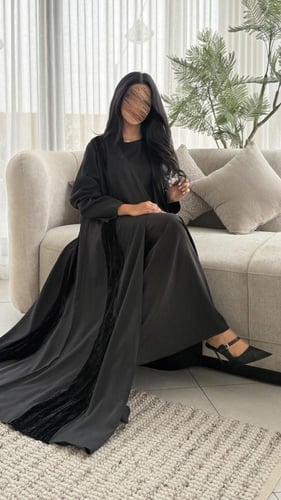 237# | عباية كتان ومخمل ⟡⟡