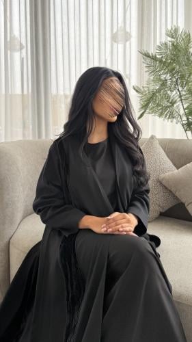 237# | عباية كتان ومخمل ⟡⟡