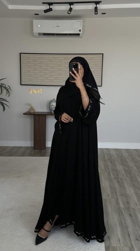 عبايه قصه دبل كلوش #228