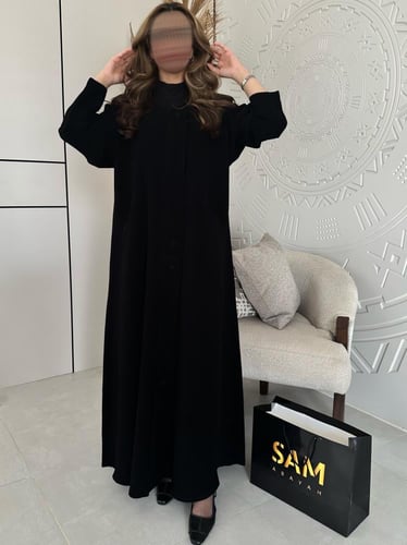 عباية عملية بجيوب أمامية #200