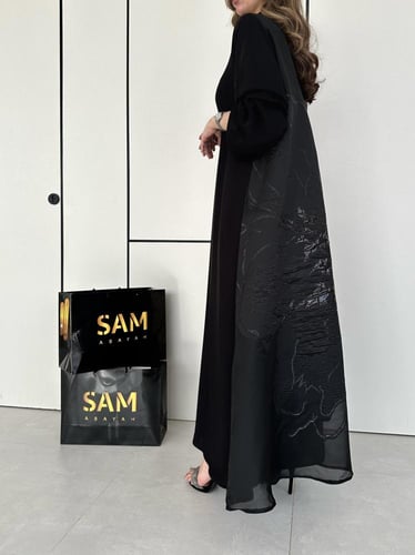 عبايه اورقانزا مبطن #204