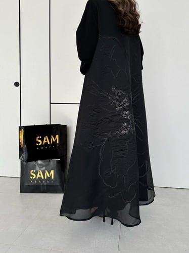 عبايه اورقانزا مبطن #204