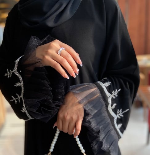 عبايه ملكي كريستال #108