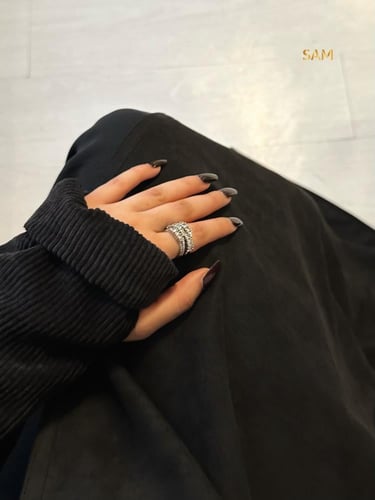 عبايه شتويه كم أصبع #213