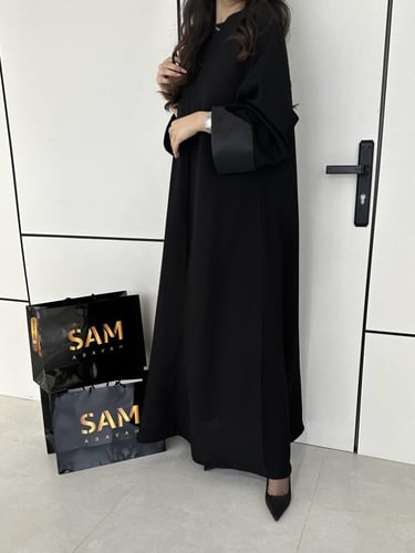 عبايه اكمام تفته #192