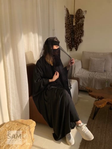 عبايه ساده كتف