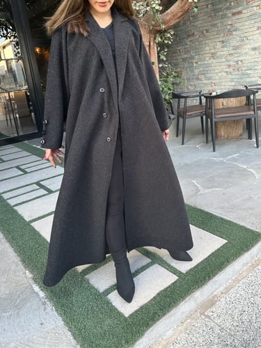 عبايه بتصميم جاكيت اسود #148