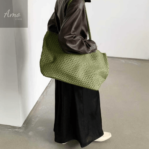 تنورة طويلة ماكسي لون أسود خصر مرن قصة كوين خامة ن...