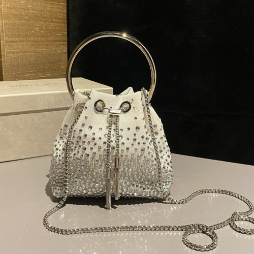 شنطة جيمي تشو بون بون فوك الكريستالية Jimmy Choo B...