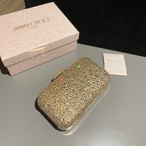 حقيبة يد كلاتش جيمي تشو مرصعة بالكريستال Jimmy Choo Cloud Clutch