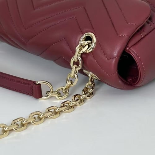 شنطة قوتشي جي جي مارومنت Gucci GG Marmont Small Sh...