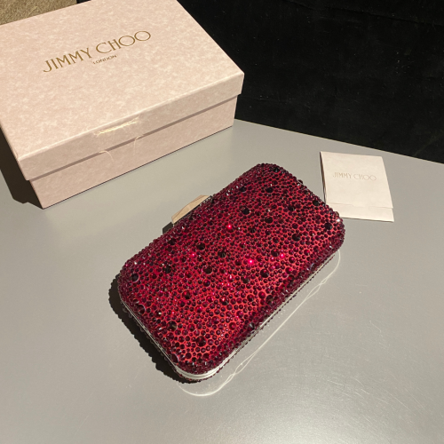حقيبة يد كلاتش جيمي تشو مرصعة بالكريستال Jimmy Choo Cloud Clutch