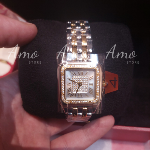 ساعة بانثر دو كارتييه الحجم المتوسط مقاس 27 مم Cartier Panther