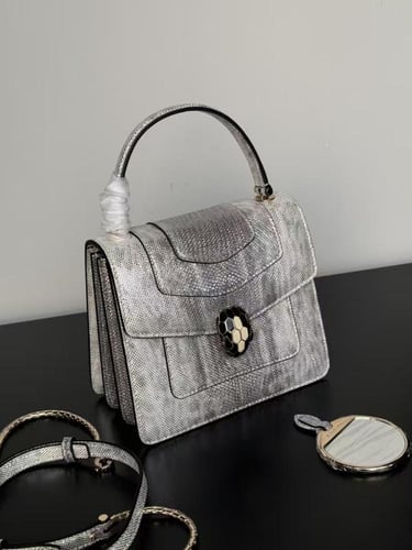 شنطة بولغاري سيربنتي فورإيفر بودي الجديدة جلد الثع...