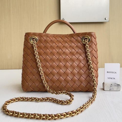 شنطة بوتيغا فينيتا لون بني الحجم الصغير ANDIAMO 78...