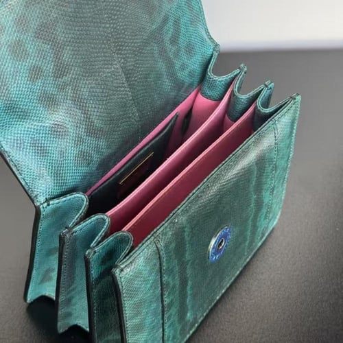 شنطة بولغري سيربنتي فورإيفر بودي الجديدة جلد الثعب...