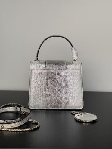 شنطة بولغاري سيربنتي فورإيفر بودي الجديدة جلد الثع...