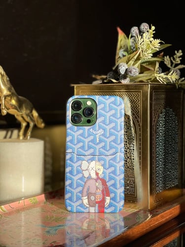 كفر قويارد Goyard اسود 14/iPhone 13