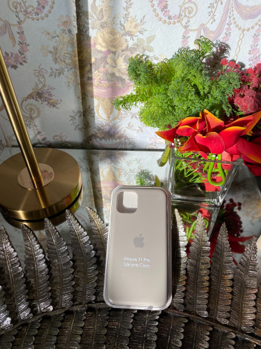 غطاء حماية من السيليكون لهاتف أبل آيفون 11 Pro