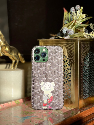 كفر قويارد Goyard اسود 14/iPhone 13