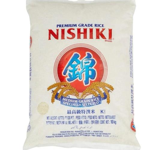 ارز السوشي الفاخر nishiki 10kg