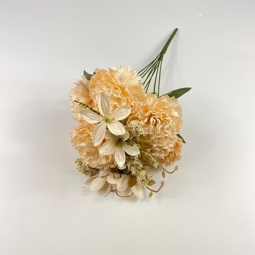 باقة ورد قرنفل فاخرة قطيفة