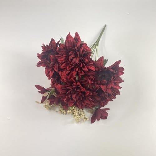 باقة ورد كريز قطيفة فاخرة